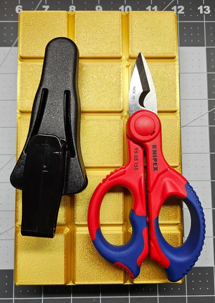 Khay 3D Gridfinity cho kéo điện lực Knipex 95 05 155 chuyên dụng - Image 3