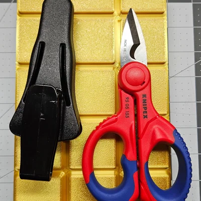 Khay 3D Gridfinity cho kéo điện lực Knipex 95 05 155 chuyên dụng