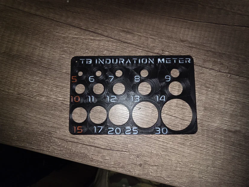 Thước đo nốt sần TB — Dụng cụ đo TST/PPD in 3D - Image 2