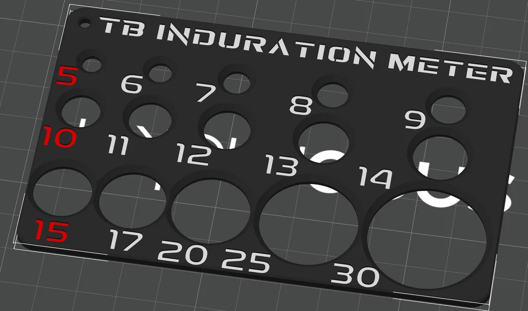 Thước đo nốt sần TB — Dụng cụ đo TST/PPD in 3D - Image 4