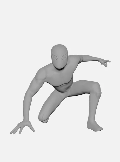 Mô hình 3D Spider-Man siêu anh hùng cực đẹp cho fan Marvel - Image 5