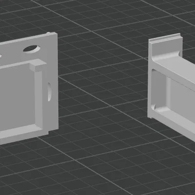 Pát nhựa neo thanh ray hộc tủ