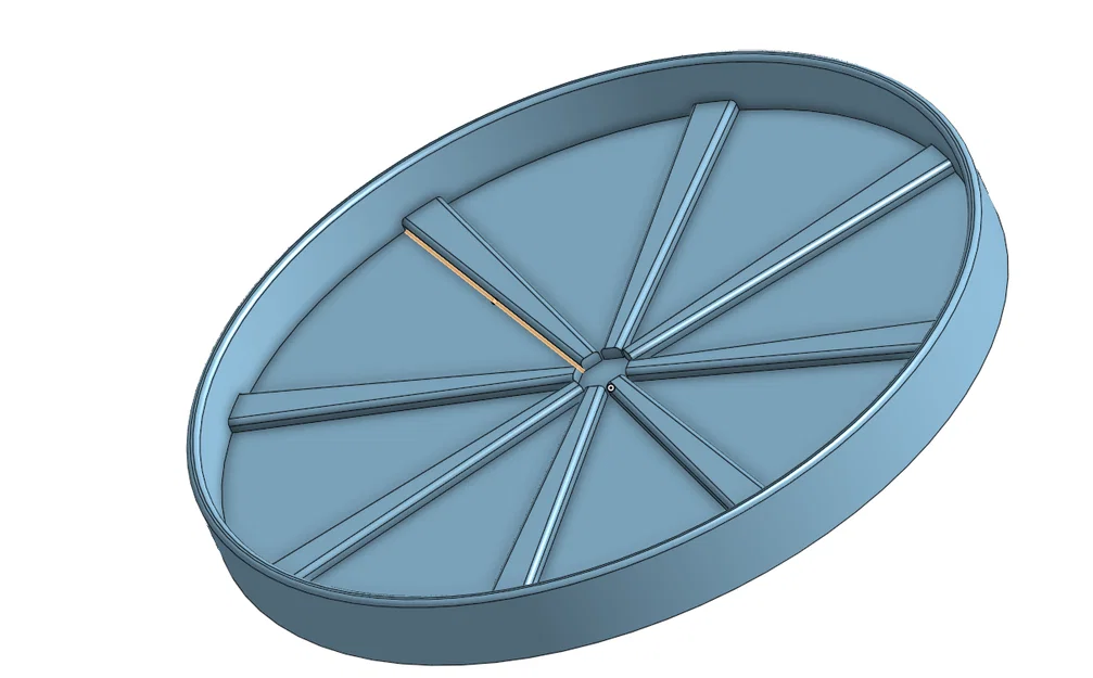 Đĩa hứng nước chậu cây 3D (Simple Plant Saucer) - Bảo vệ không gian sống - Image 1