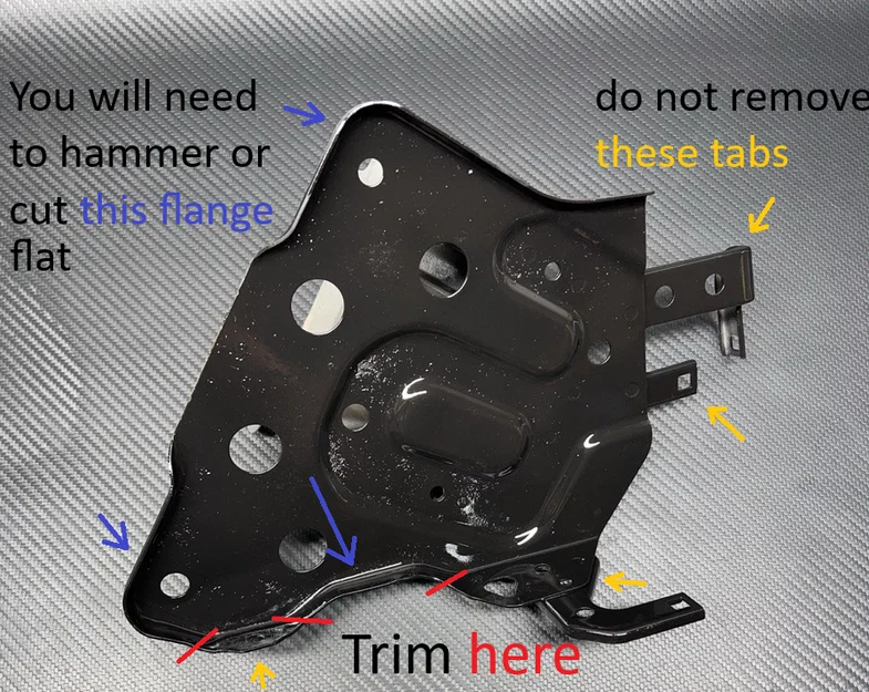 Đế đệm khay bình ắc quy Acura RSX Group 35 - Image 2