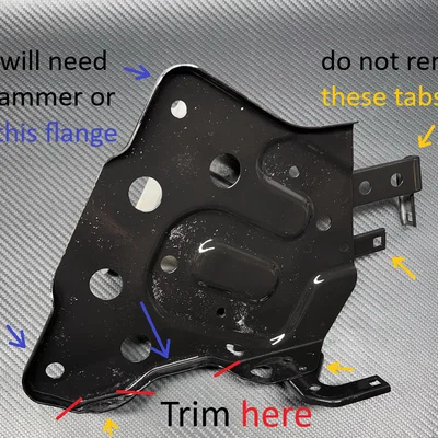 Đế đệm khay bình ắc quy Acura RSX Group 35