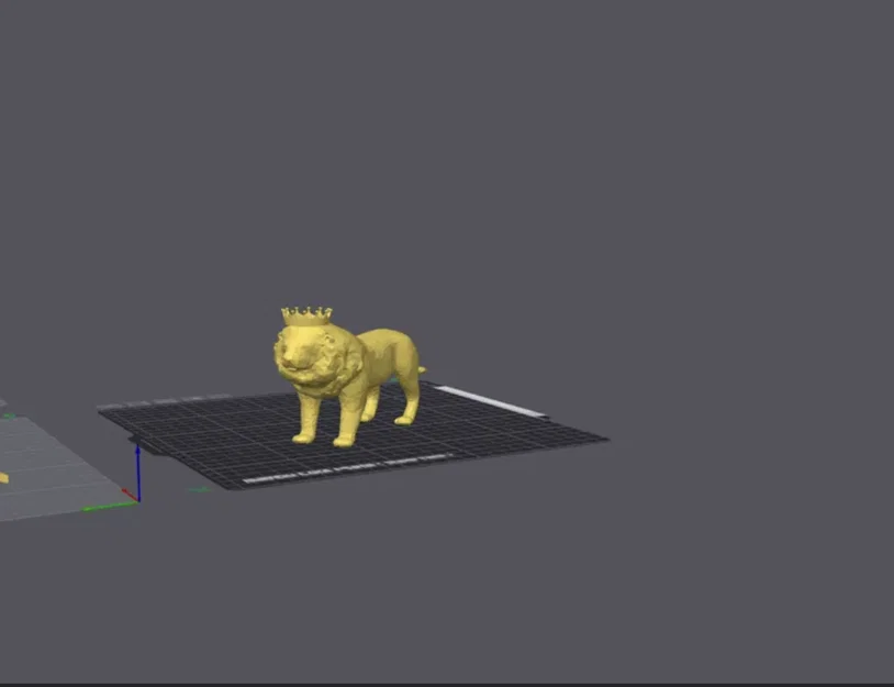 Mô hình sư tử đội vương miện (Lion King) trang trí bàn làm việc - Image 2