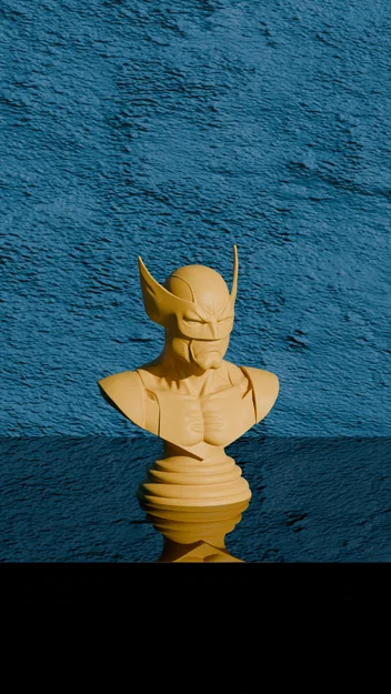 Tượng bán thân Wolverine X-Men - Mô hình MARVEL - Image 2