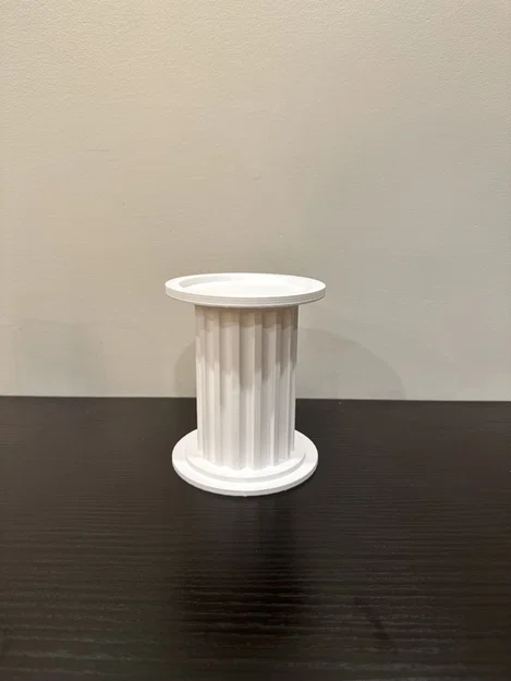 Đế nến hình cột cổ điển (Column Candle Holder) sang trọng cho gia đình - Image 3