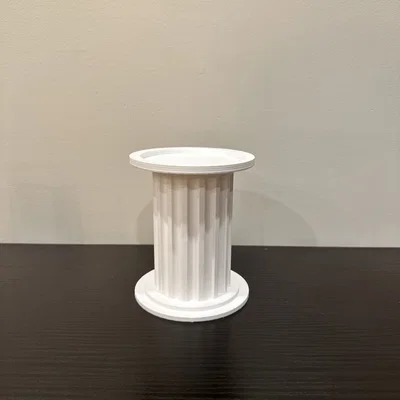 Đế nến hình cột cổ điển (Column Candle Holder) sang trọng cho gia đình