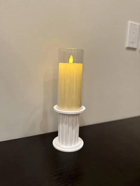 Đế nến hình cột cổ điển (Column Candle Holder) sang trọng cho gia đình - Image 4