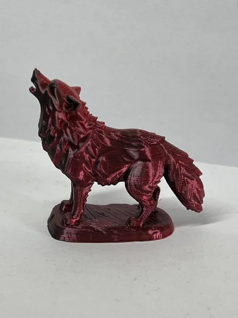 Tượng Điêu Khắc Sói #2 - Image 2