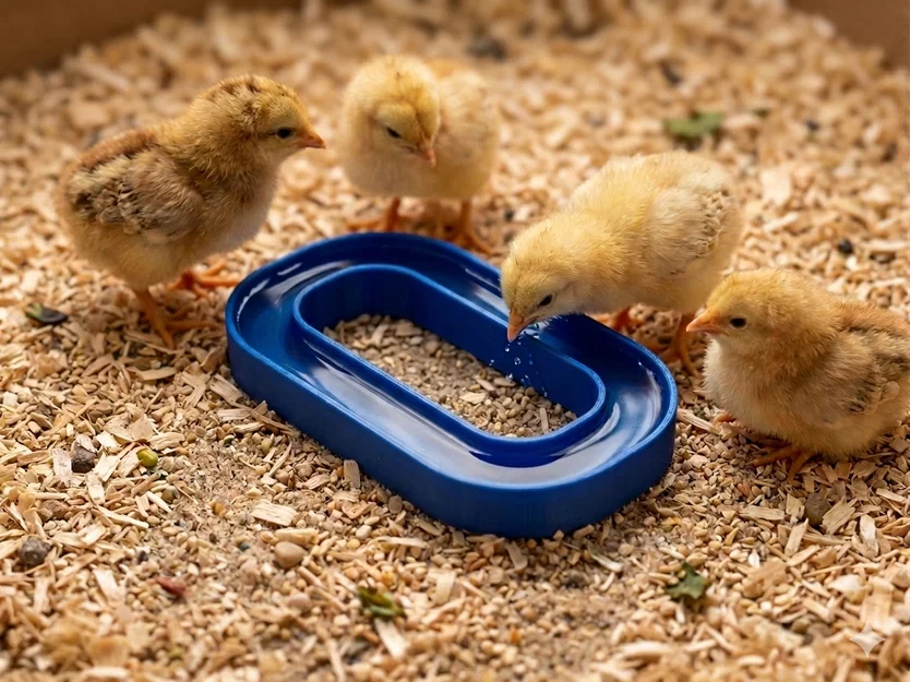 Máng nước cho gà con - Image 2