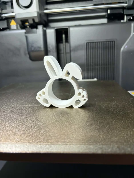 Khay Đựng Kẹo Hình Chú Thỏ Dễ Thương - Mô Hình In 3D Trang Trí Nhà Cửa - Image 2