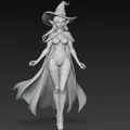 Mô hình Elf Witch quyến rũ – File in 3D nhân vật giả tưởng đẹp - Thumbnail 2