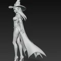 Mô hình Elf Witch quyến rũ – File in 3D nhân vật giả tưởng đẹp - Thumbnail 4