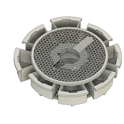 Tái chế cuộn nhựa Prusament thành ngăn kéo lưu trữ tiện ích