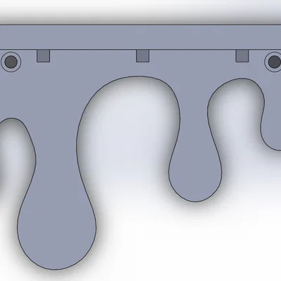 Kệ treo tường Drip Style – Thiết kế tối giản