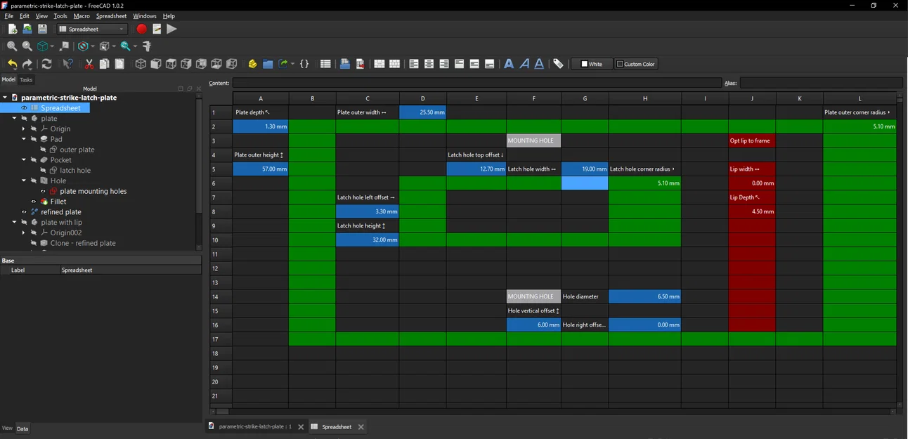 Tấm chặn cửa 3D (Strike Plate) tùy chỉnh kích thước tiện lợi - Image 2