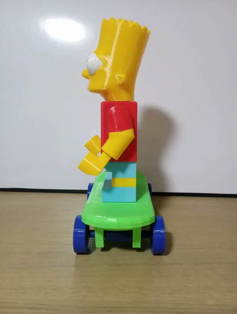 Mô hình in 3D Bart Simpson Giant Minifig cực chất - Image 2