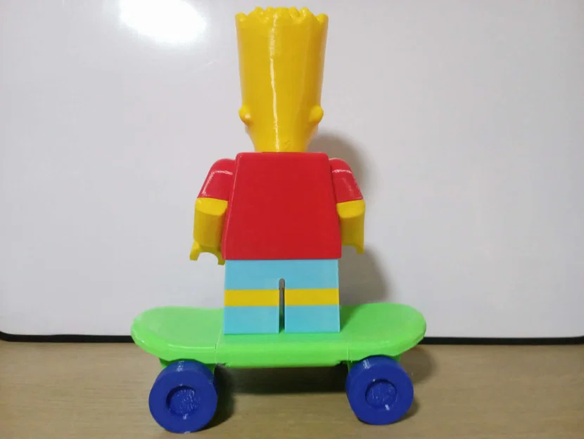 Mô hình in 3D Bart Simpson Giant Minifig cực chất - Image 3