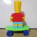 Mô hình in 3D Bart Simpson Giant Minifig cực chất - Thumbnail 3