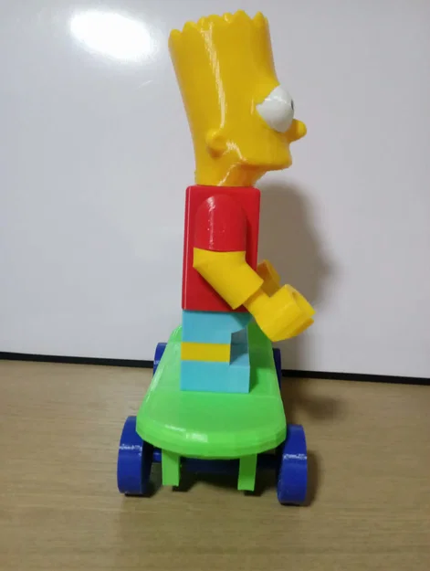 Mô hình in 3D Bart Simpson Giant Minifig cực chất - Image 4