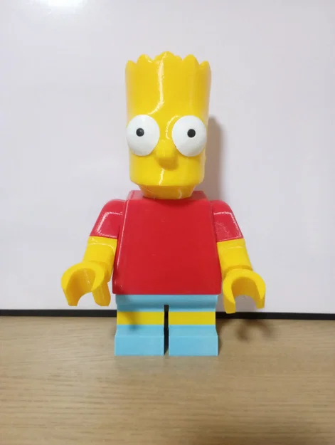 Mô hình in 3D Bart Simpson Giant Minifig cực chất - Image 5