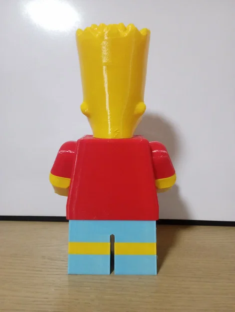 Mô hình in 3D Bart Simpson Giant Minifig cực chất - Image 7