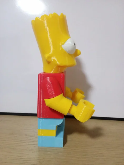 Mô hình in 3D Bart Simpson Giant Minifig cực chất - Image 8