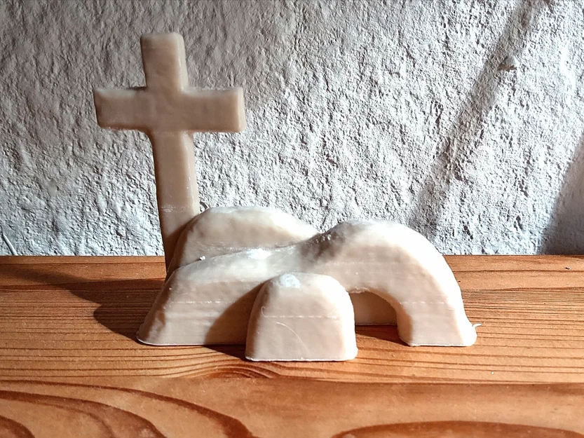 Mô hình trang trí mộ Chúa (Jesus tomb) cho lễ Phục Sinh - Image 2