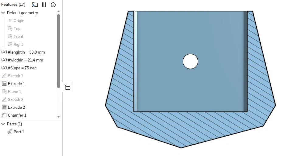 Chân đế thang nhôm - Thiết kế tham số (Parametric) - Image 4