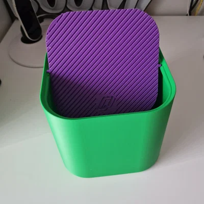 Thùng rác để bàn mini 3D - Phụ kiện gọn gàng cho góc làm việc