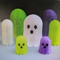 Bộ mô hình ma nhỏ co giãn vui nhộn (Stretchy Springy Ghosts) cho in 3D - Thumbnail 2
