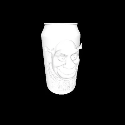 Mô hình lon Shrek Beercan 3D độc đáo để trang trí và làm quà tặng