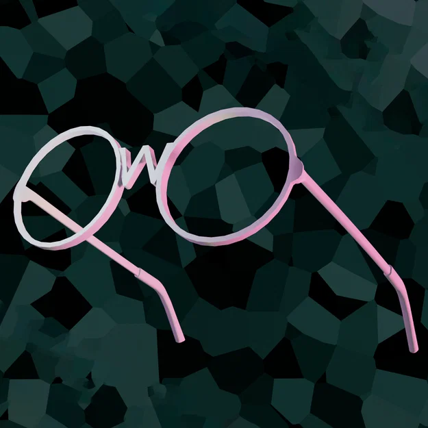 Mô hình mắt kính OwO đáng yêu - Phụ kiện in 3D độc đáo - Image 1