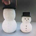 Mô hình người tuyết co giãn (Stretchy, Springy Snowman) 2 kích thước - Thumbnail 1