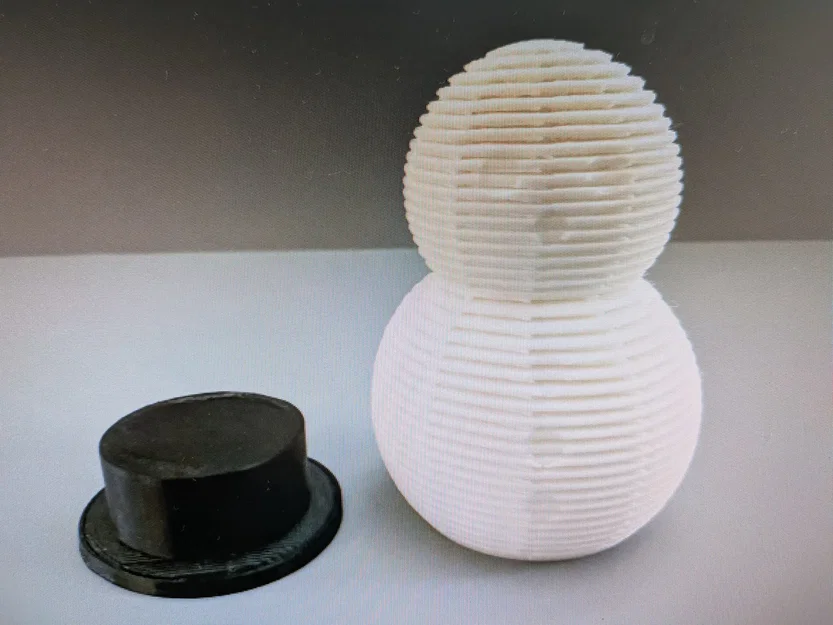 Mô hình người tuyết co giãn (Stretchy, Springy Snowman) 2 kích thước - Image 2