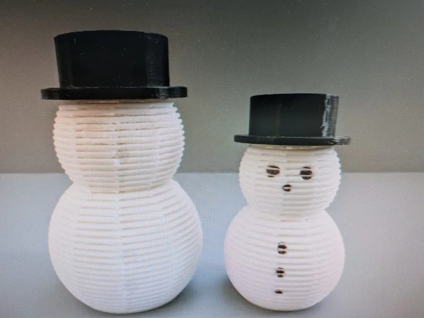 Mô hình người tuyết co giãn (Stretchy, Springy Snowman) 2 kích thước - Image 3
