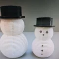 Mô hình người tuyết co giãn (Stretchy, Springy Snowman) 2 kích thước - Thumbnail 3