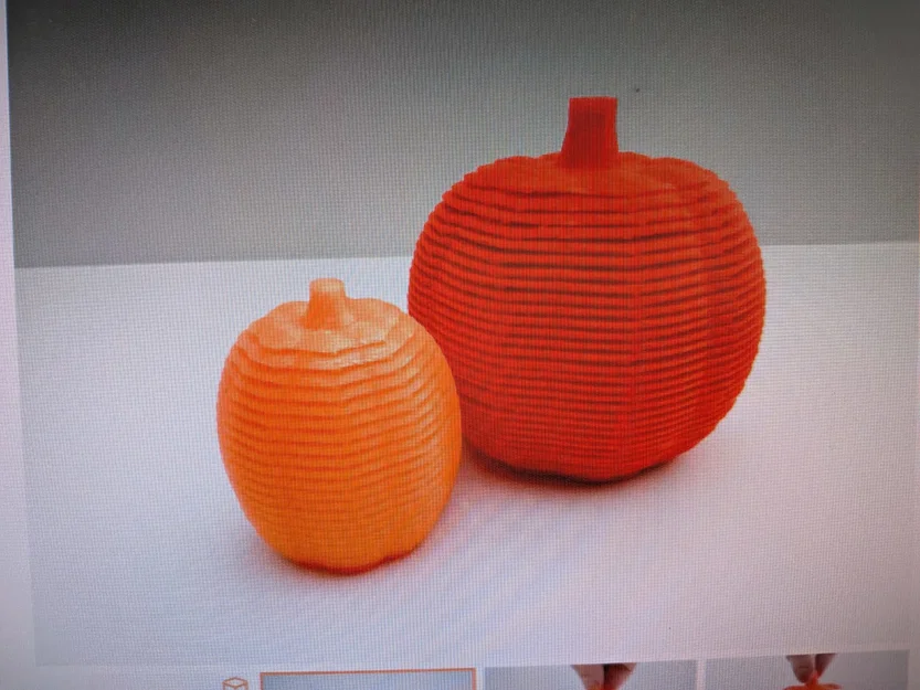 Mô hình bí ngô lò xo co giãn 3D (Stretchy, Springy Pumpkins) - Image 3