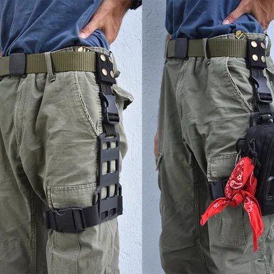 Tấm đế gắn molle drop leg cho túi EDC