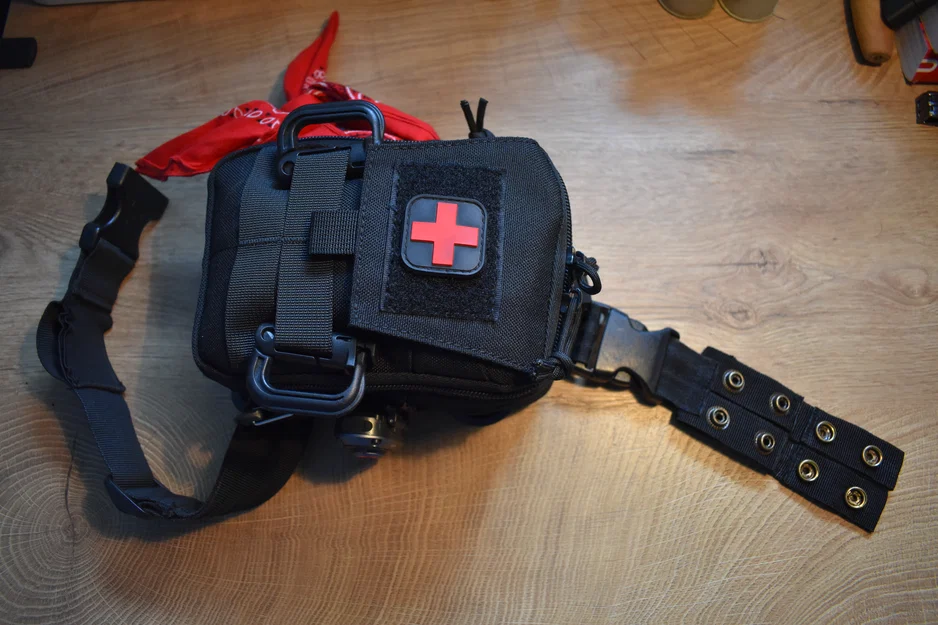 Tấm đế gắn molle drop leg cho túi EDC - Image 4