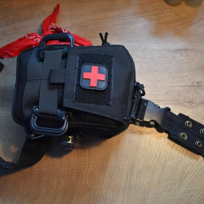 Tấm đế gắn molle drop leg cho túi EDC