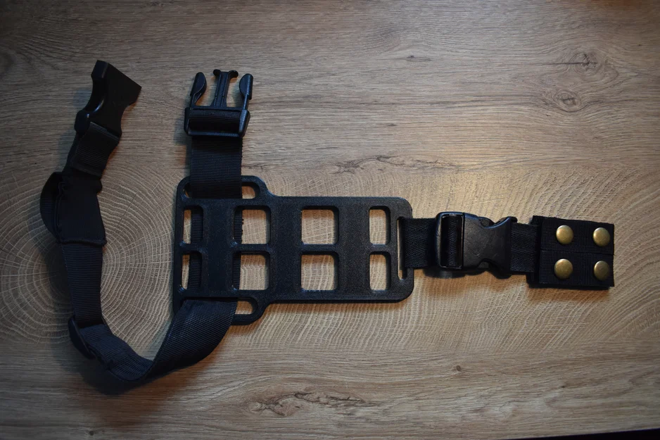 Tấm đế gắn molle drop leg cho túi EDC - Image 6