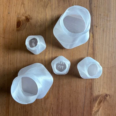 Bình thử nghiệm in nhựa Polypropylene (PP)