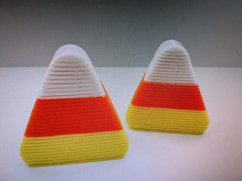 Mô hình đồ chơi Kẹo Ngô (Candy Corn) co giãn cực xinh xắn - Image 2