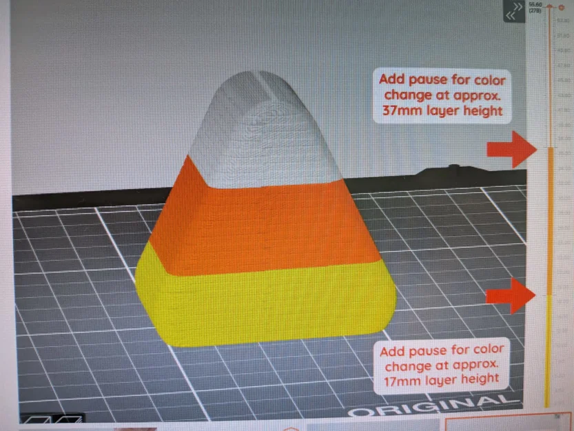 Mô hình đồ chơi Kẹo Ngô (Candy Corn) co giãn cực xinh xắn - Image 3