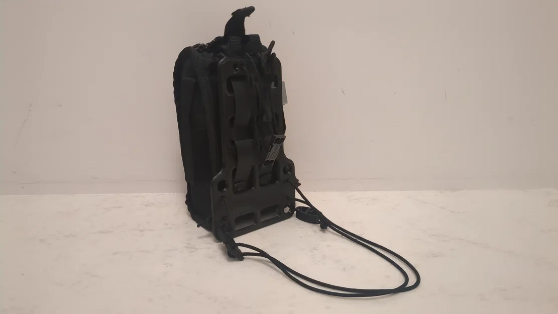 [REMIX] Tấm gắn MOLLE kiểu dropleg (dùng dây paracord) - Image 2