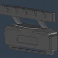 Giá treo chìa khóa 3D hình cánh gió xe đua (Car-key holder) - Thumbnail 1