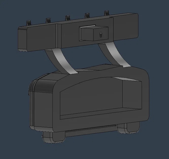Giá treo chìa khóa 3D hình cánh gió xe đua (Car-key holder) - Image 2